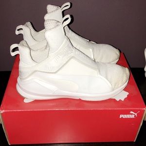 White Puma Trainers